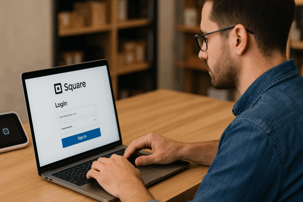 Square login people